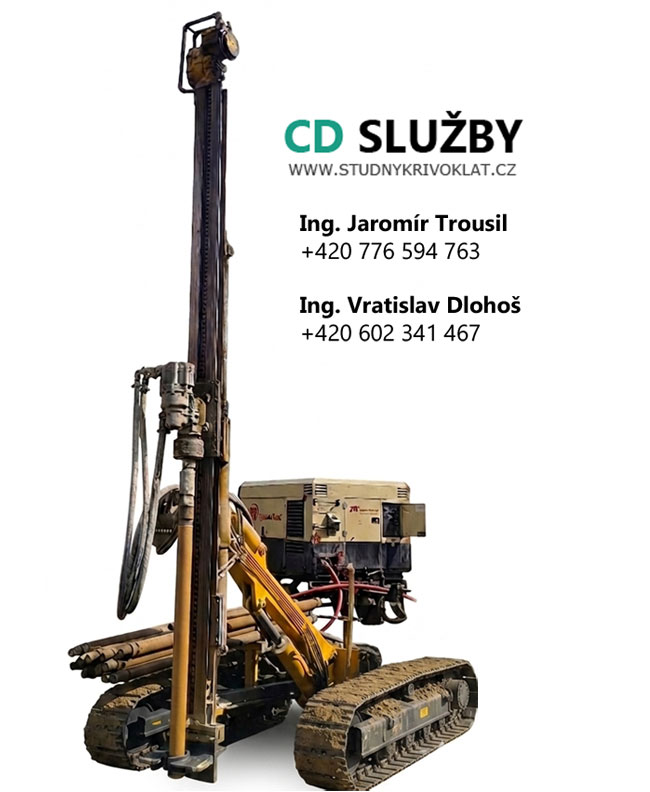 Vrtané studny, průzkumné vrty